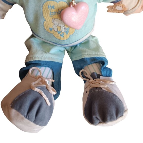 Precious Moments 1985 Doll Boy Baseball The Lambs 14" Vintage Collectible Plush - Picture 4 of 10